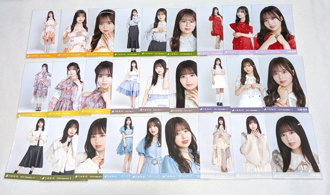 乃木坂46佐藤璃果　生写真　６０枚