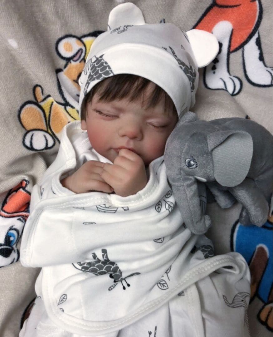 *・゜゜・*:.。リボーンドール　ねんねの男の子*:.。. .。.:*・゜゜・*