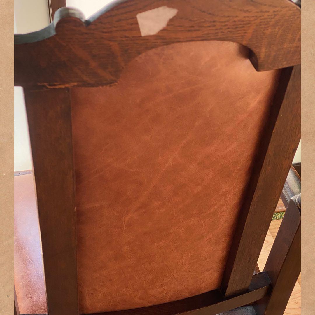 英国アンティーク ツイスト アームチェア