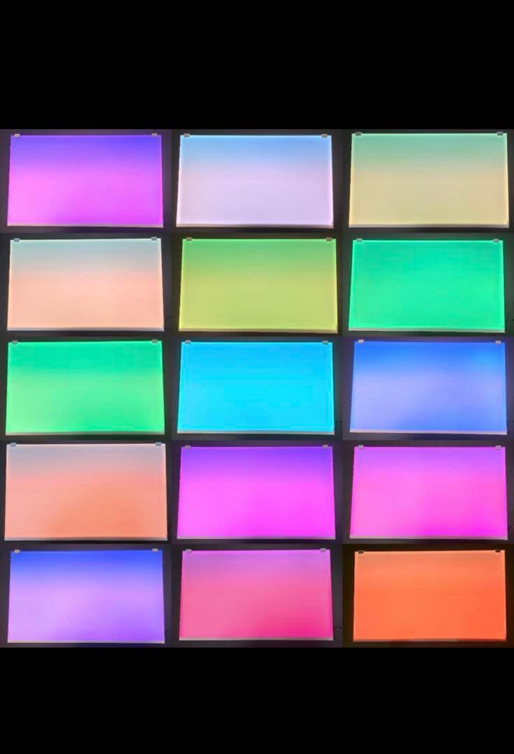 新品未使用　ライトスクリーン　アクアリウム　LED RGB 60cm×45cm