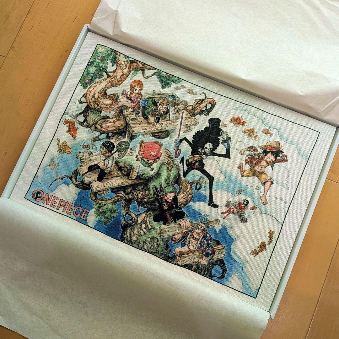ONE PIECE 尾田栄一郎 原画 ファブリックパネル 2012