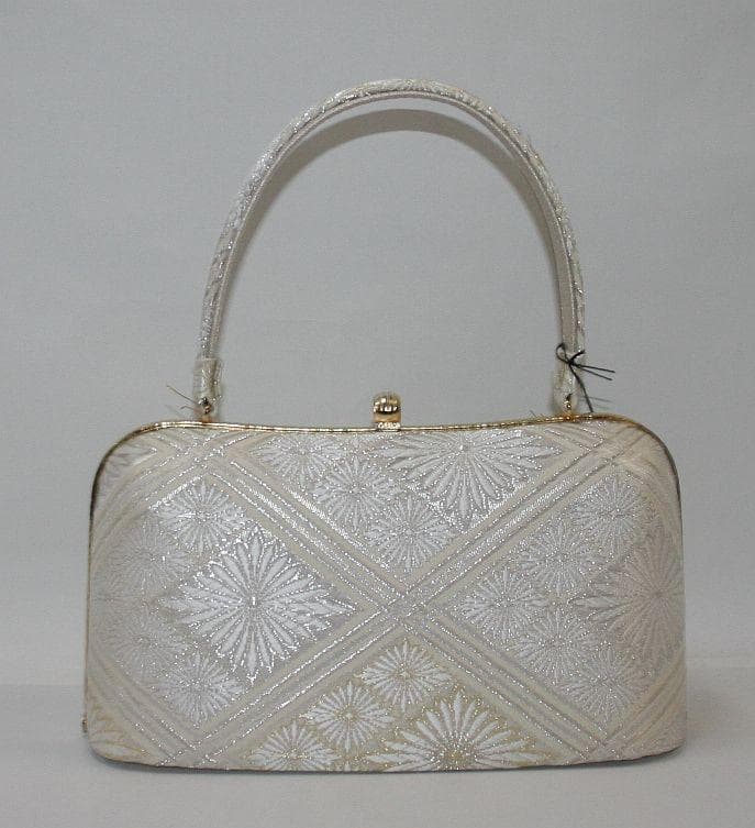 有名メーカー沙織　正絹西陣織 高級草履バック　 ZB0139