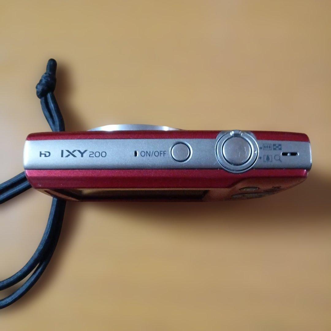 Canon IXY 200 レッド コンパクトデジタルカメラ