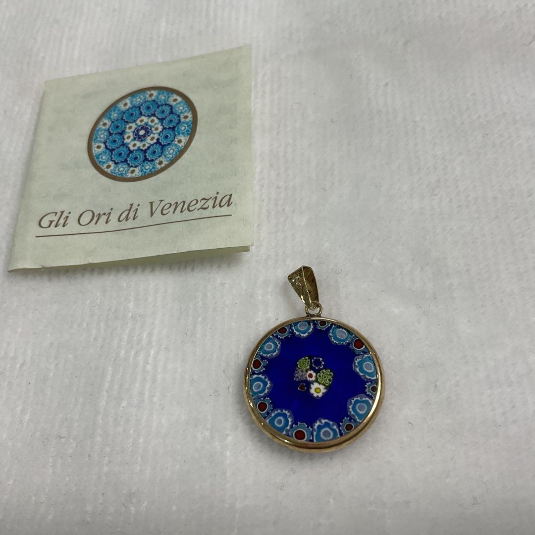 K18 ベネチアン　ペンダントヘッド