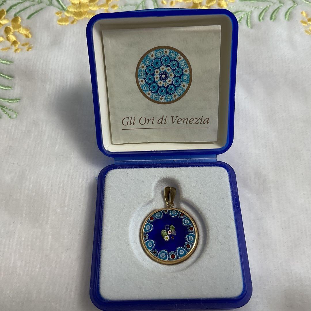 K18 ベネチアン　ペンダントヘッド