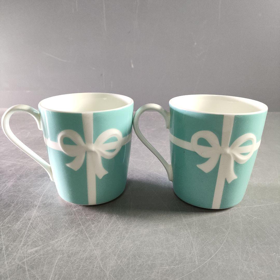 A906-7/TIFFANY＆Co./ブルーボックス ペアマグカップ/2客/