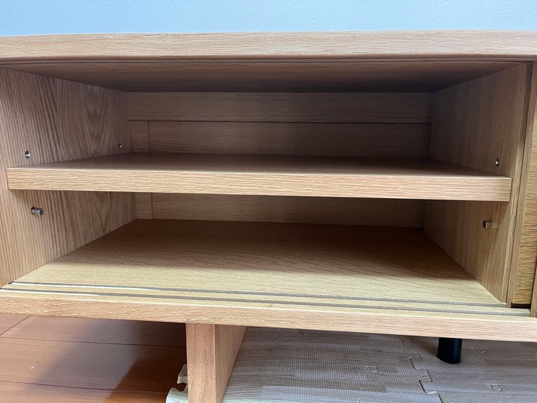 y　無印良品 オーク材 ＡＶラック テレビボード