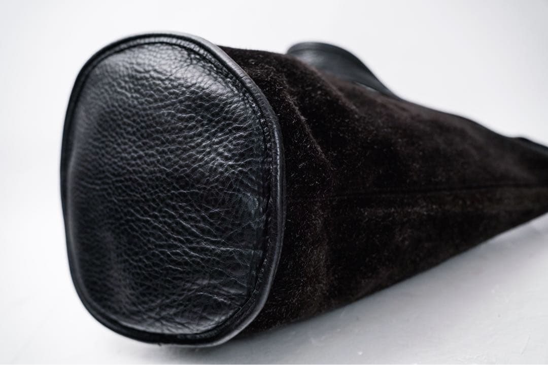 バッグ COACH 9010 Suede Shoulder Bag Leather