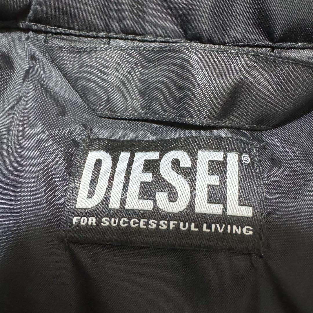 極美品！XL相当！池田エライザ着用！DIESEL ライダースジャケット 黒　現行