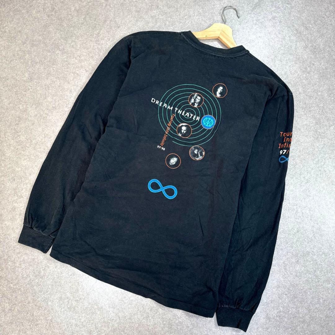 希少 DREAM THEATER ヴィンテージ バンドロングTシャツ 当時物 L