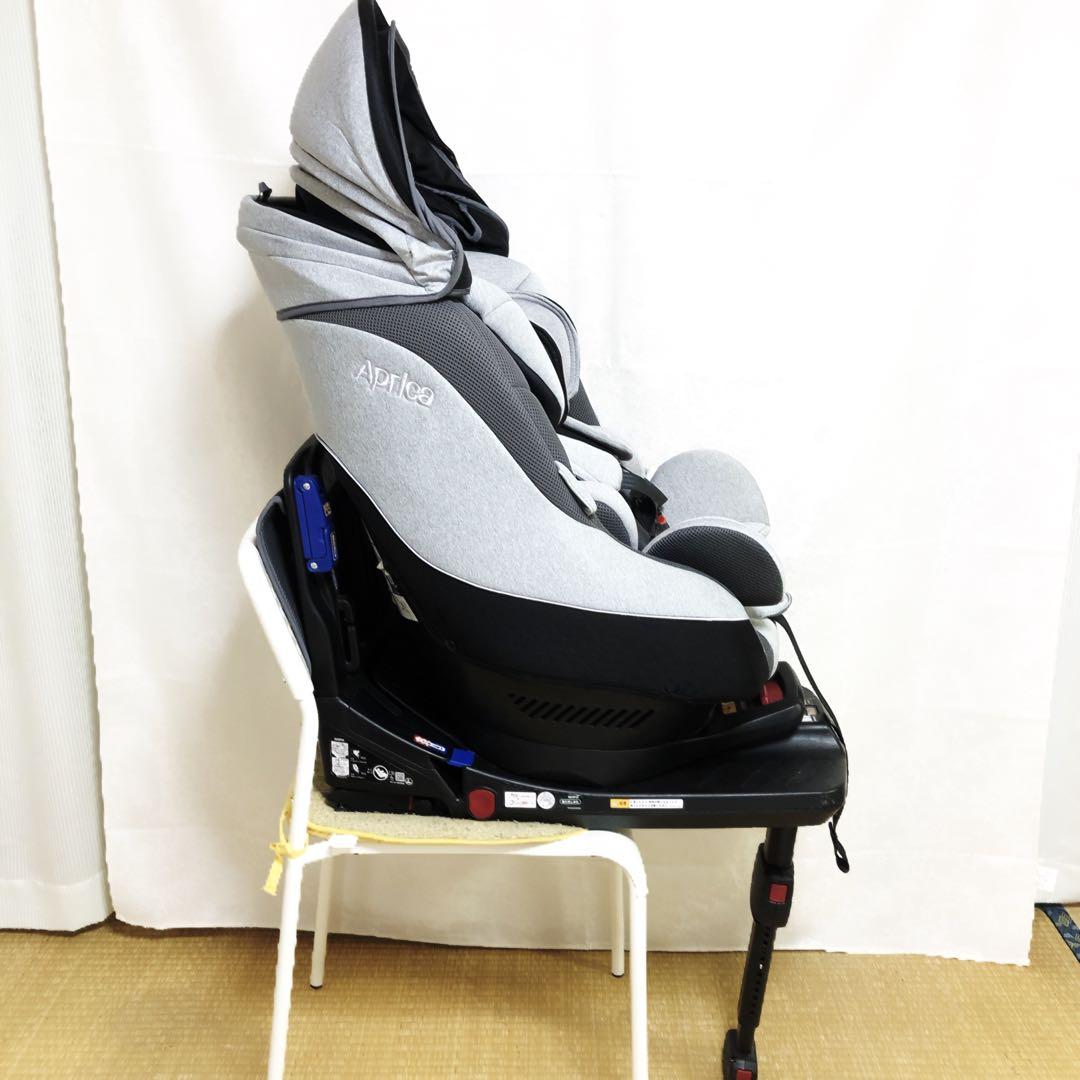 Aprica アップリカ クルリラAC ISOFIX グレー