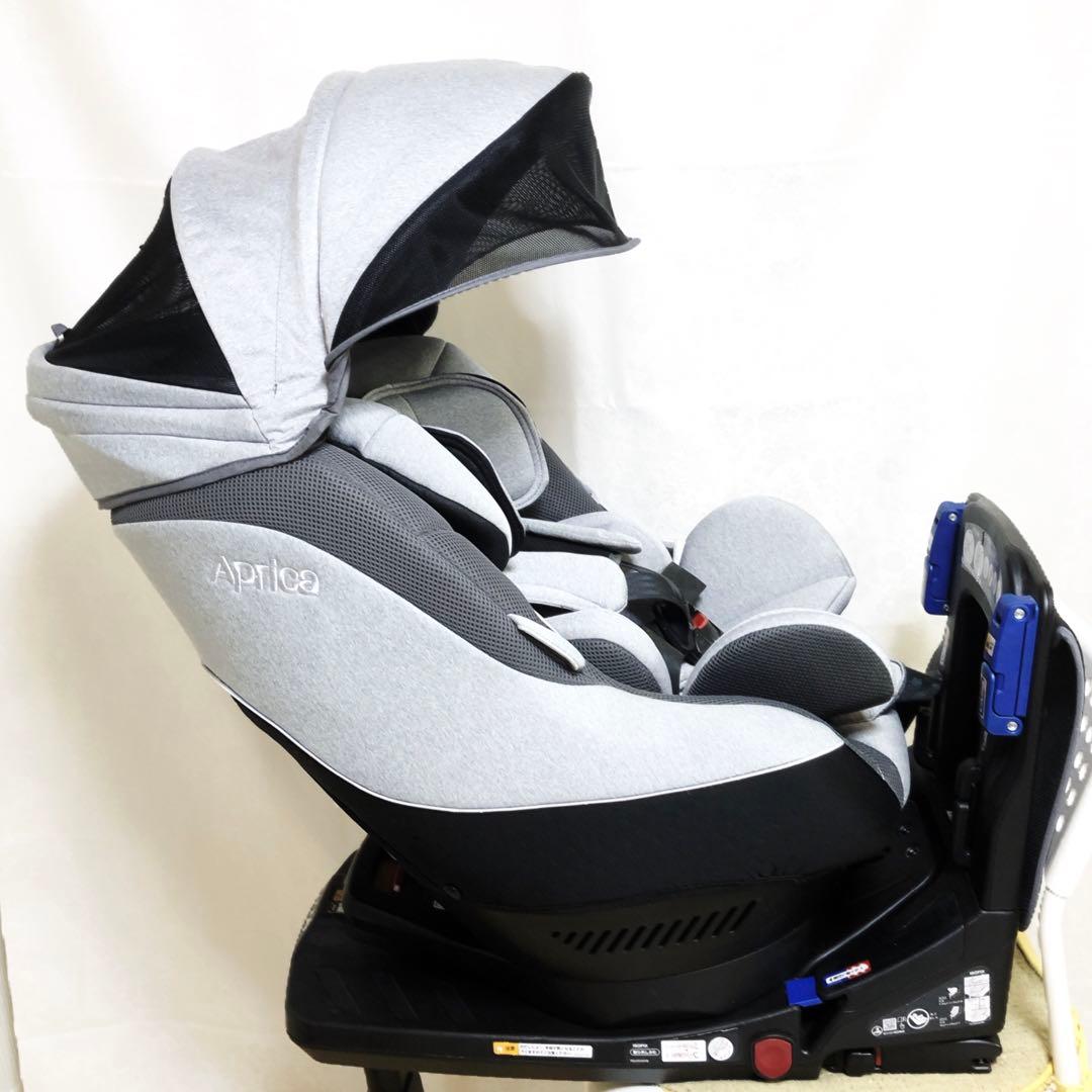 Aprica アップリカ クルリラAC ISOFIX グレー