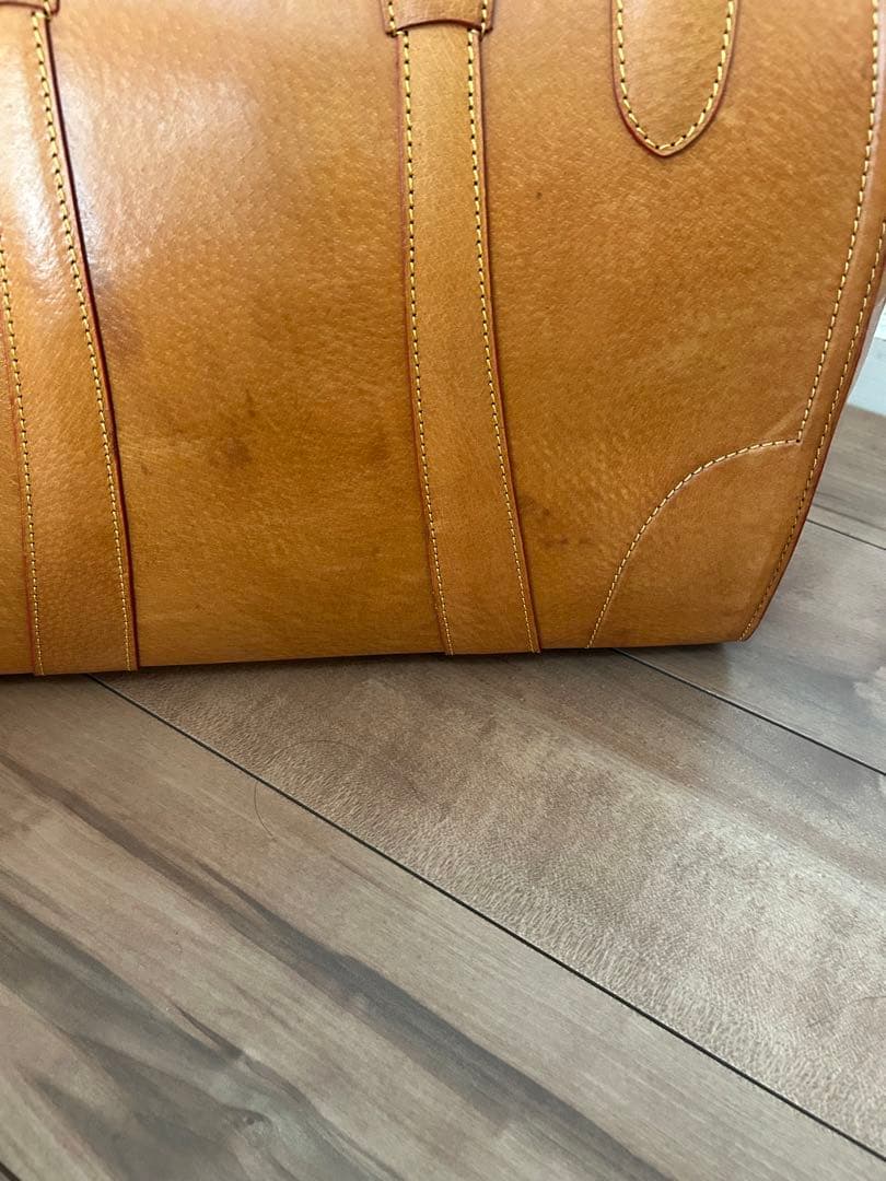 (極美品) Bruno Conti ブルーノコンテイ ボストンバッグ 本革