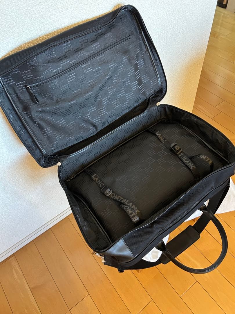 MONTBLANC ナイトフライト　2泊3日出張バック　ビジネスバッグ　ブラック