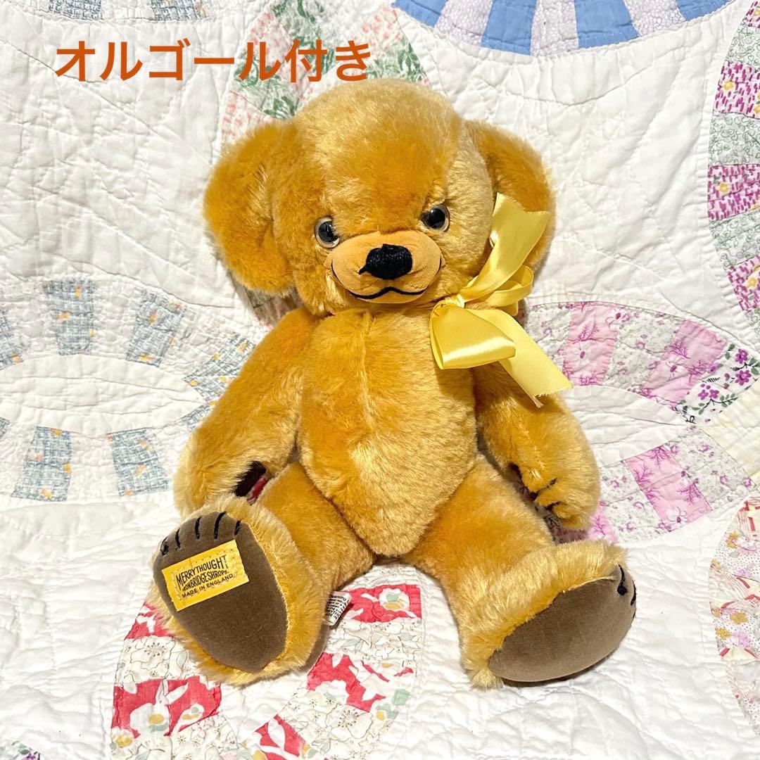 オルゴール付き メリーソート ヴィンテージ チーキー ぬいぐるみ ビンテージ