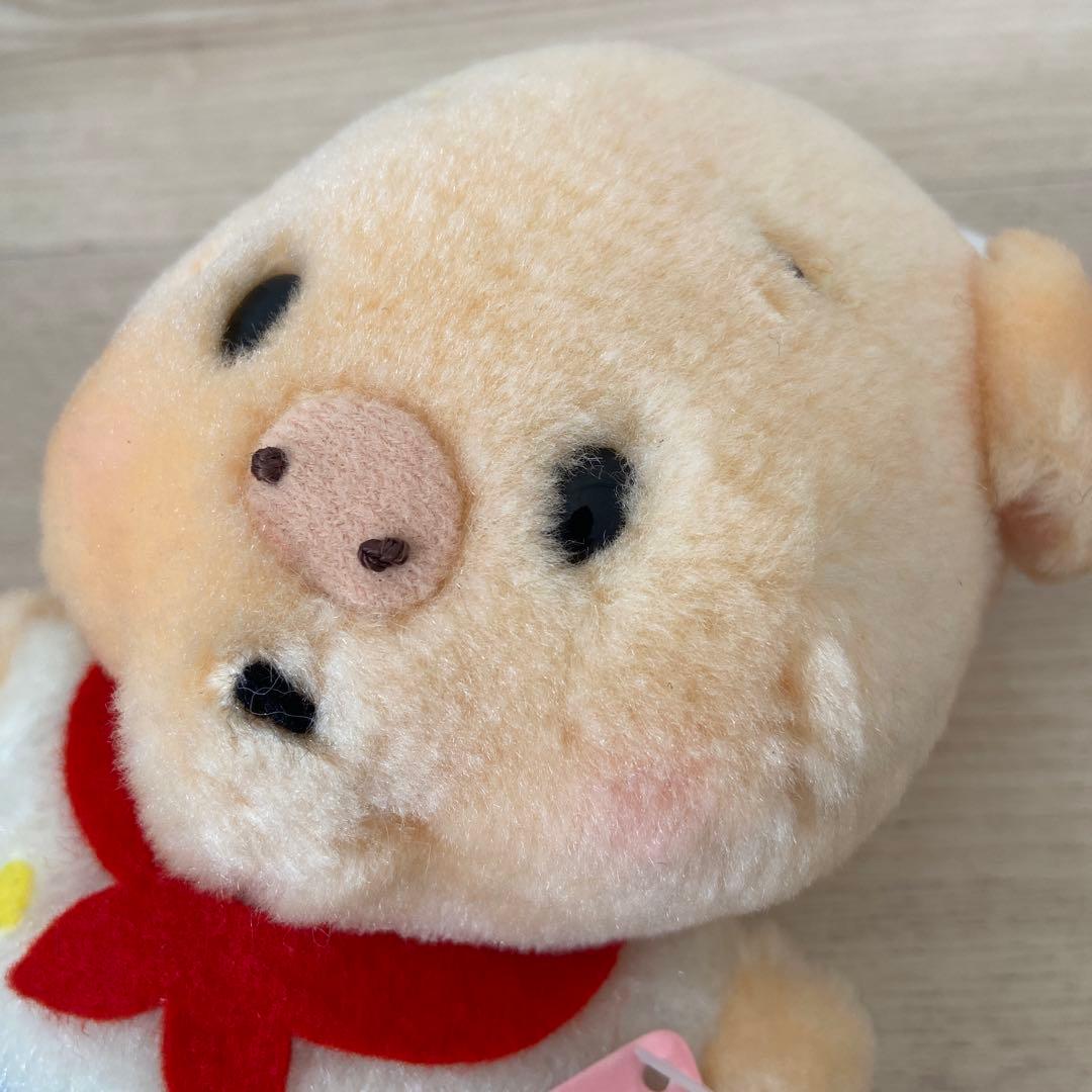 サンリオ　ブーギーウー　ウー　ぬいぐるみ　レトロ　ぶた　激レア　昭和平成　旧ロゴ