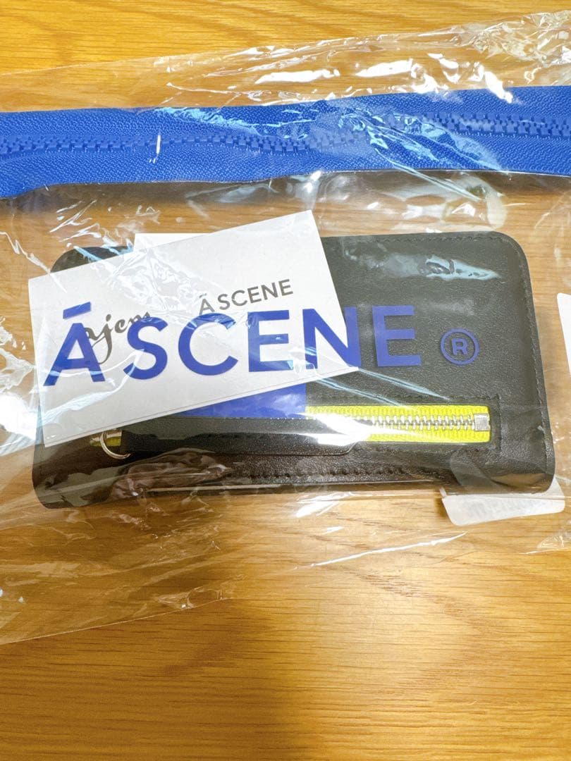 A SCENE 手帳型ケース ブラック/グレー/ベージュ