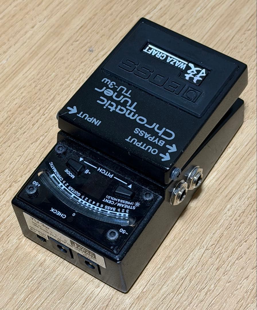 ギター BOSS TU-3W WAZA