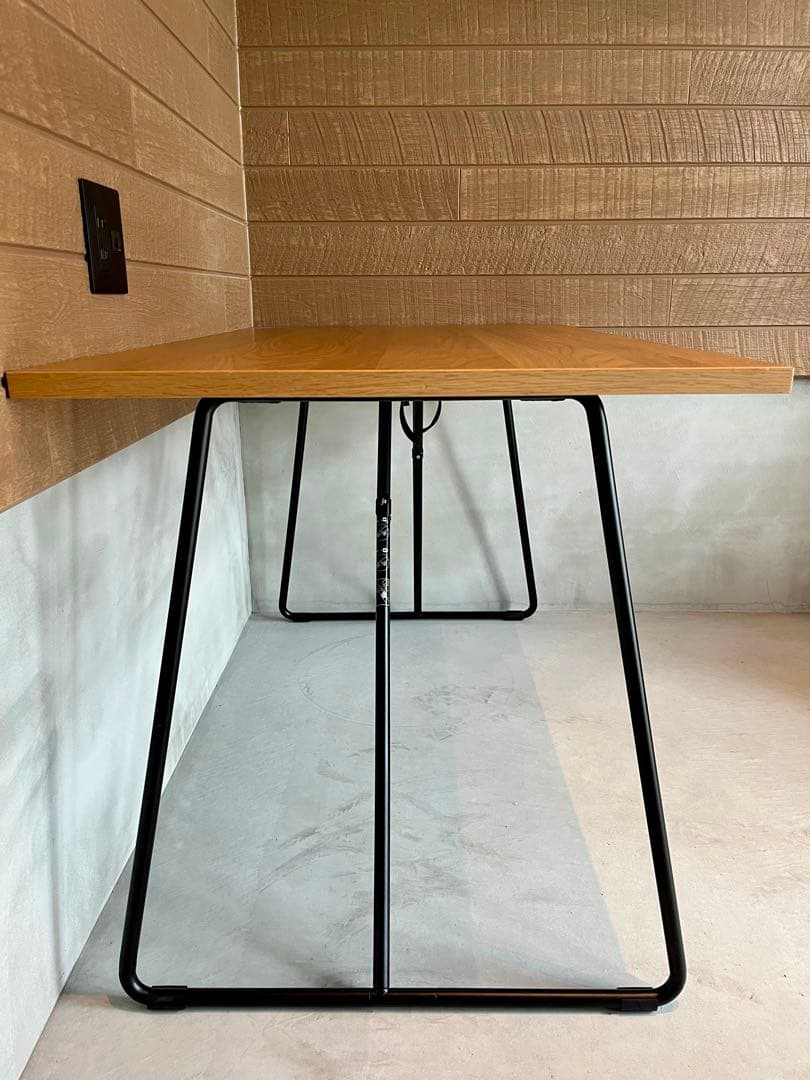 【無印良品】木製折りたたみテーブル オーク材付板 幅120cm