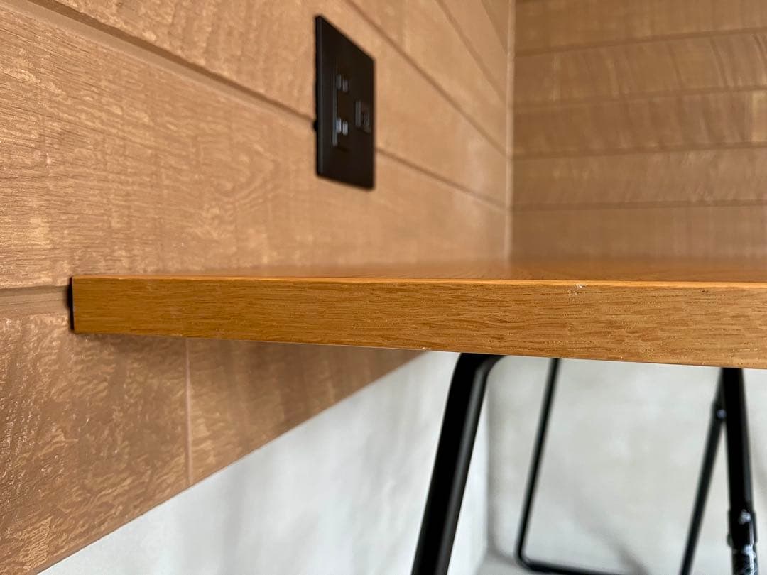 【無印良品】木製折りたたみテーブル オーク材付板 幅120cm