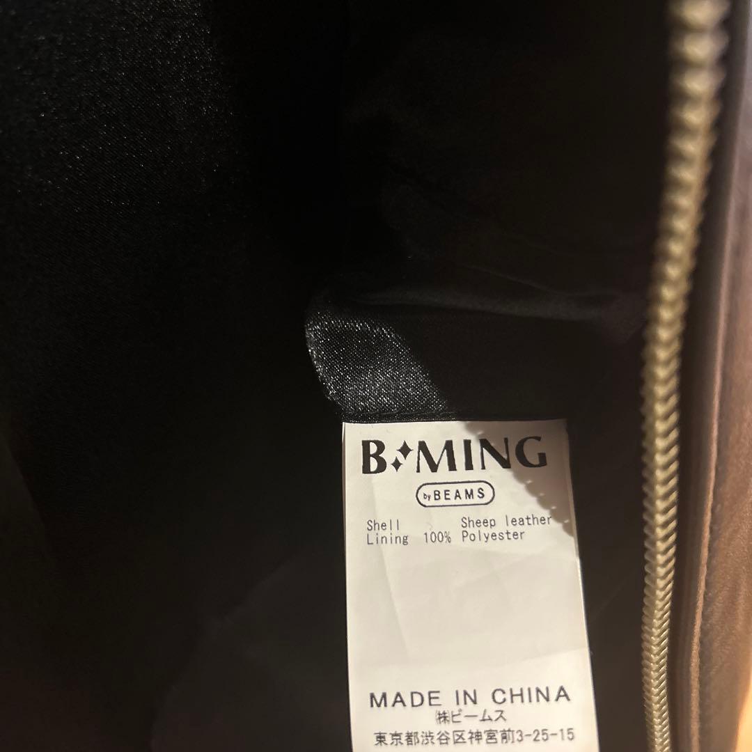 BEAMS 本革ブラックレザー シングルライダースジャケット S