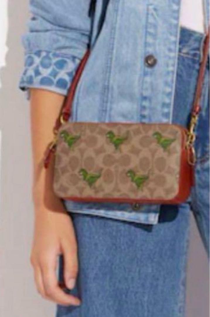 COACH クロスボディレキシースマホショルダーバッグ