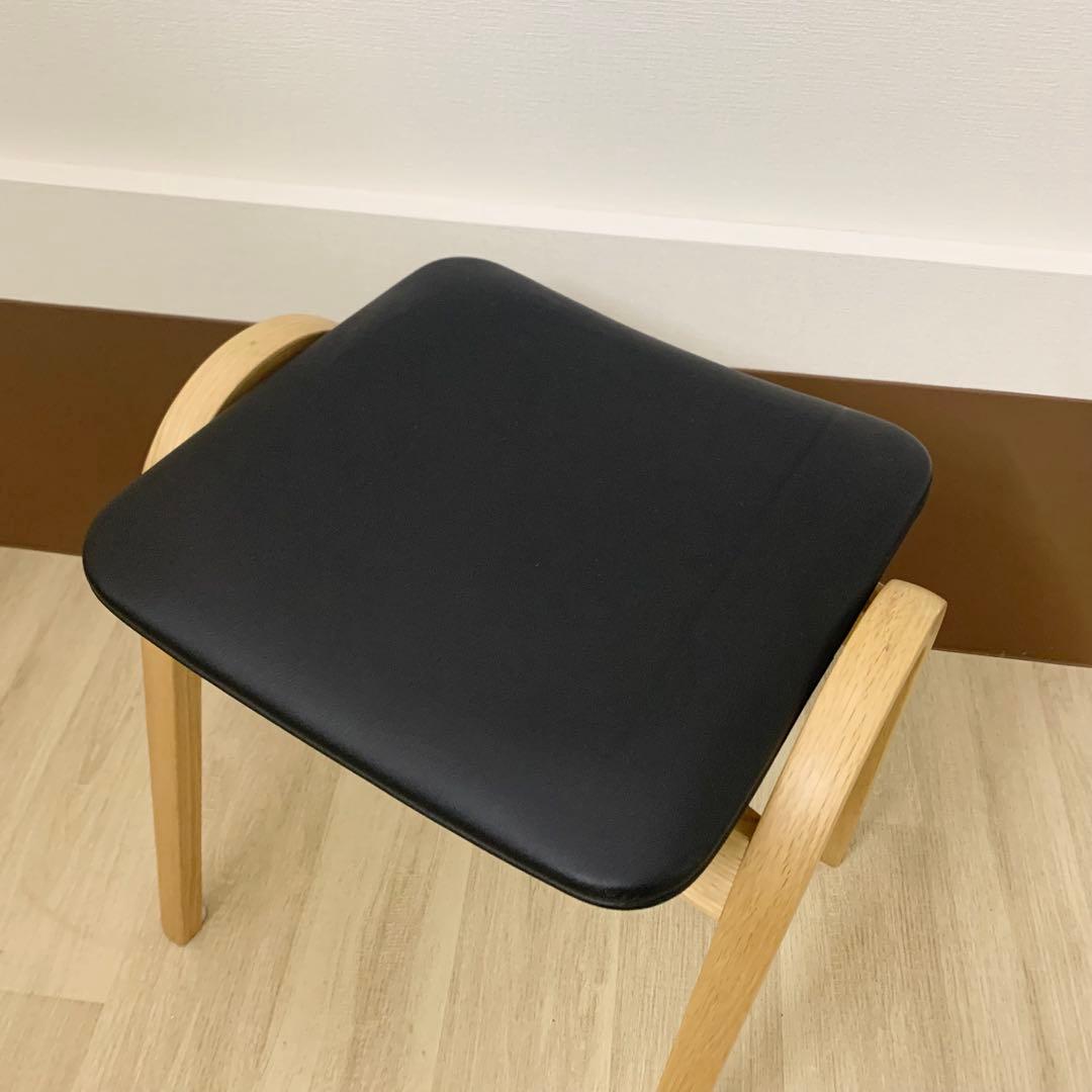 【極美品】秋田木工 スタッキングスツール 剣持勇 IDC 大塚家具 北欧 レトロ
