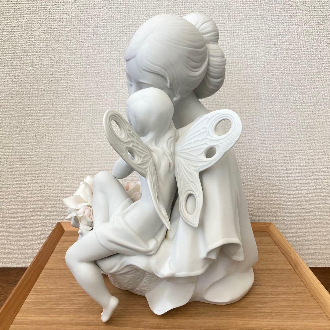 【LLADRO】美の輝き グレイスシリーズ バラ 妖精 フェアリー 置物