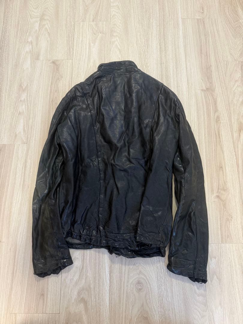ジョルジオブラッド　ブラックレザージャケット