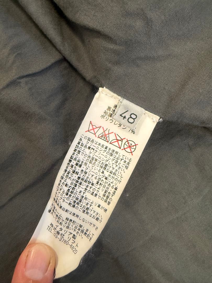 ジョルジオブラッド　ブラックレザージャケット