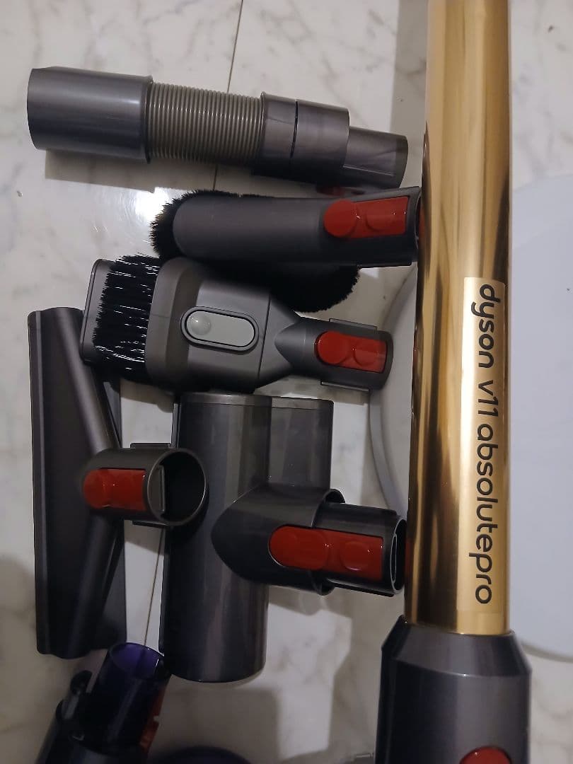 た*ー様 Dyson sv14 Absolute proゴールドスタンド付フルセ