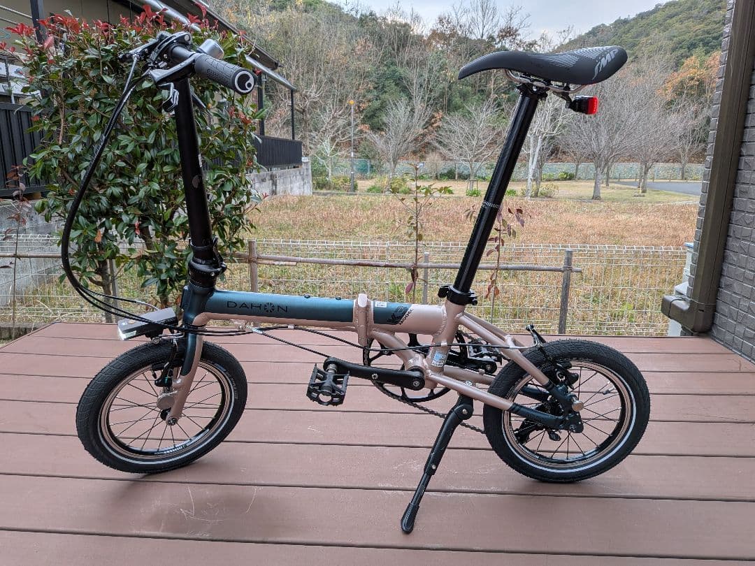 DAHON K3 カスタム ピーコックブルー