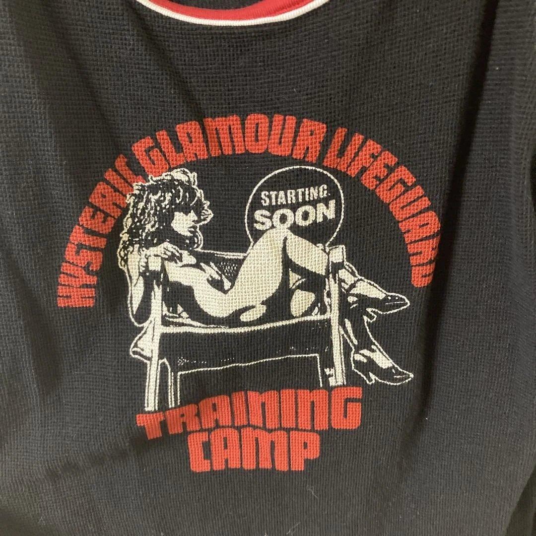 HYSTERIC GLAMOUR タンクトップ ブラック/レッド 2024年