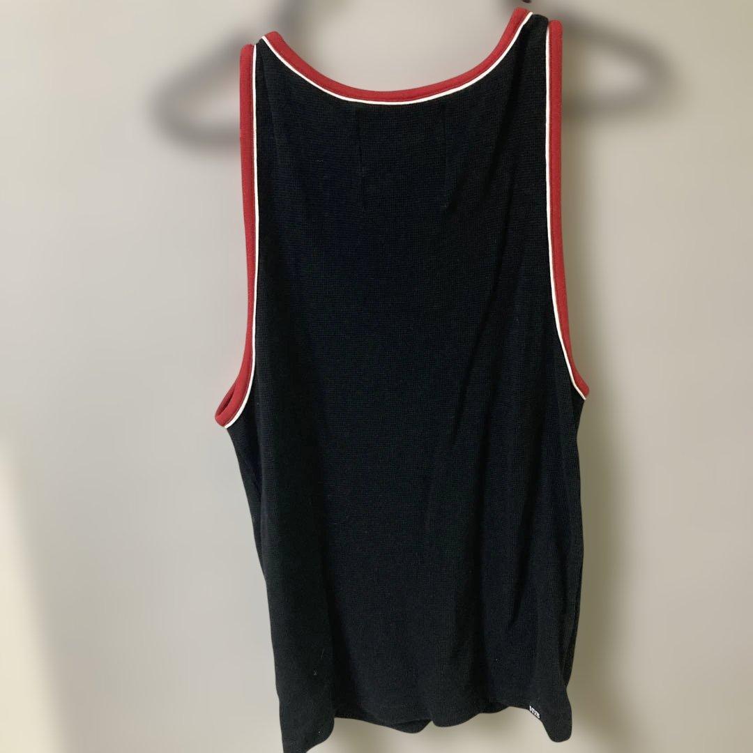 HYSTERIC GLAMOUR タンクトップ ブラック/レッド 2024年