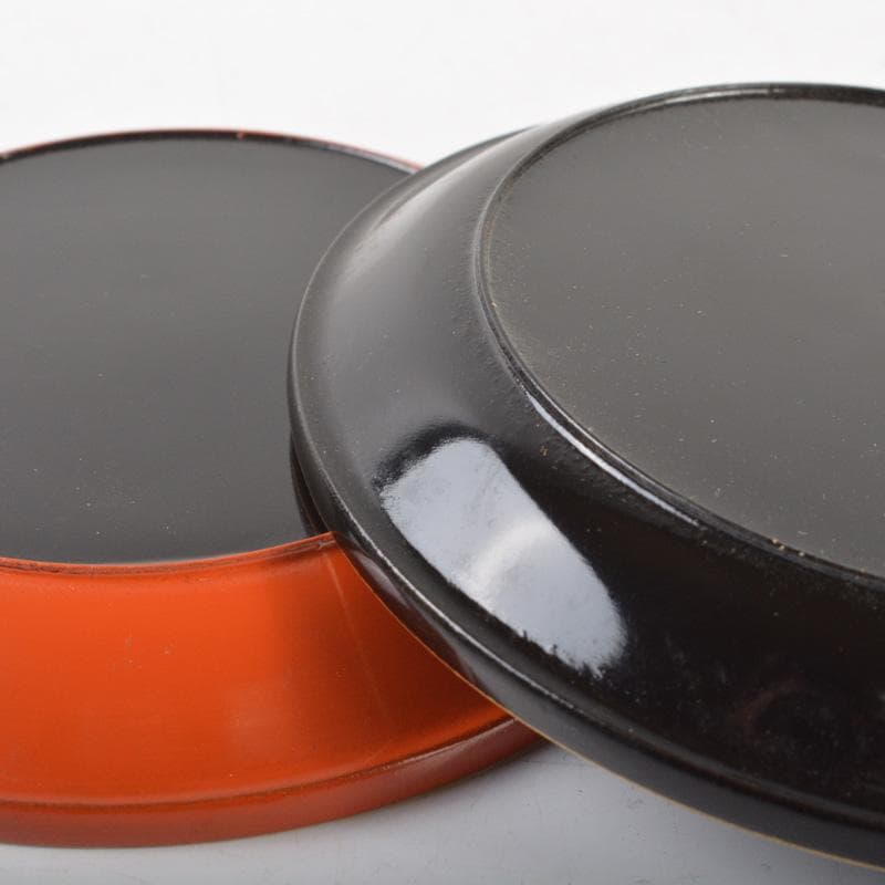 漆塗　黒漆　朱漆　金蒔絵　盃　十二客　時代箱付　V　6505