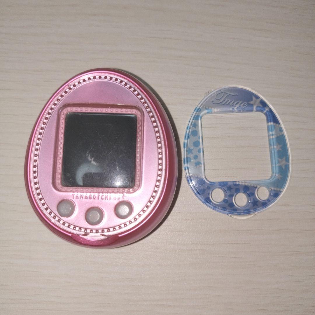 【動作確認済み】たまごっち4U+ ベビーピンク 青カバー