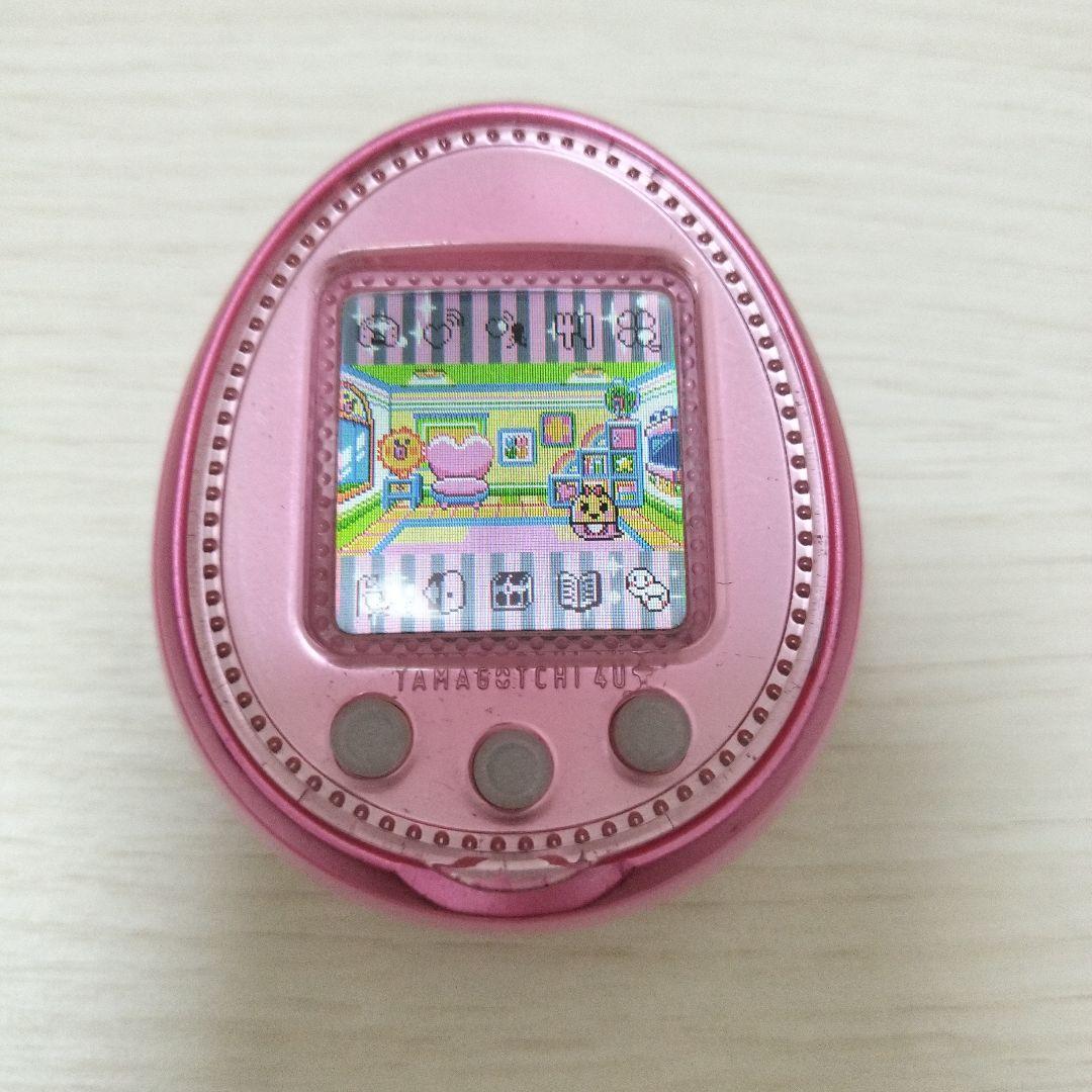 【動作確認済み】たまごっち4U+ ベビーピンク 青カバー