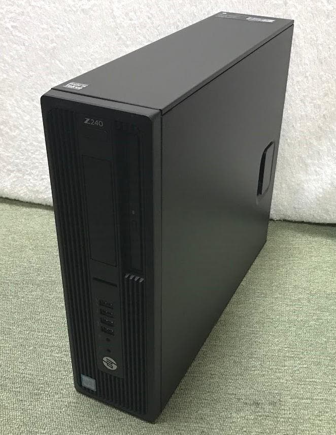 動作 HP Z240 SFF (E3-1225v5/8GB/Win11Pro)