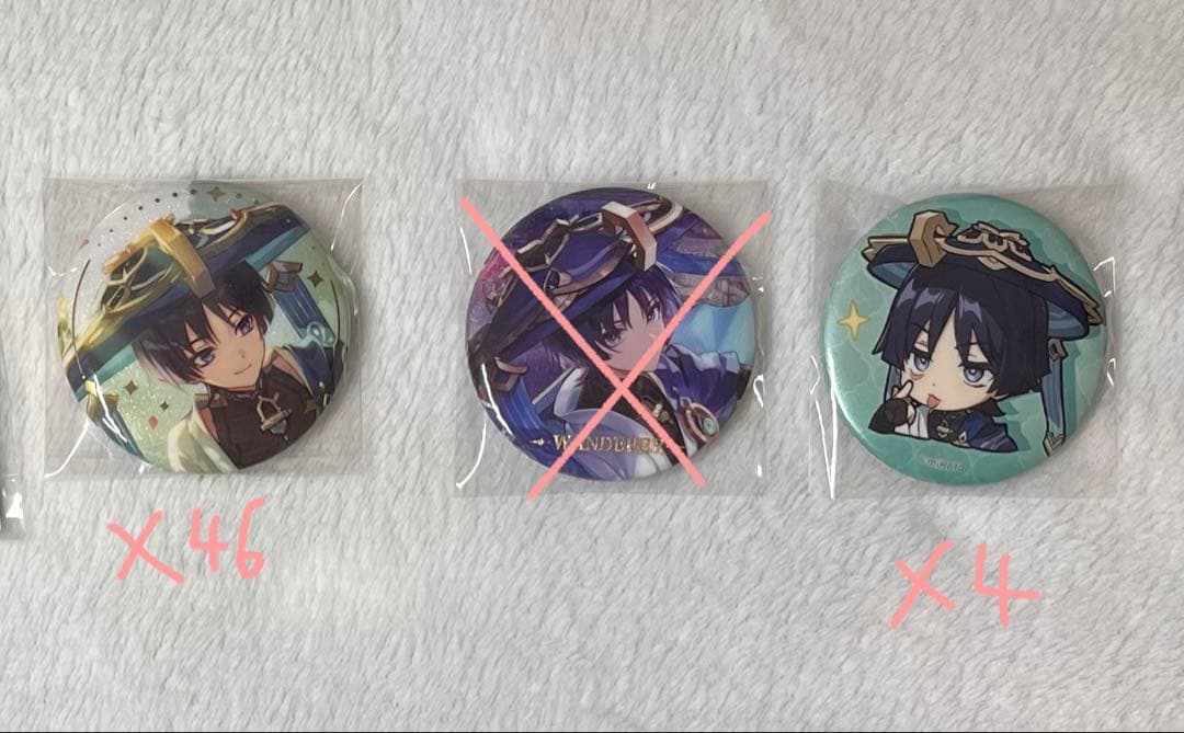 原神 放浪者 缶バッジまとめ売り おまけ付き