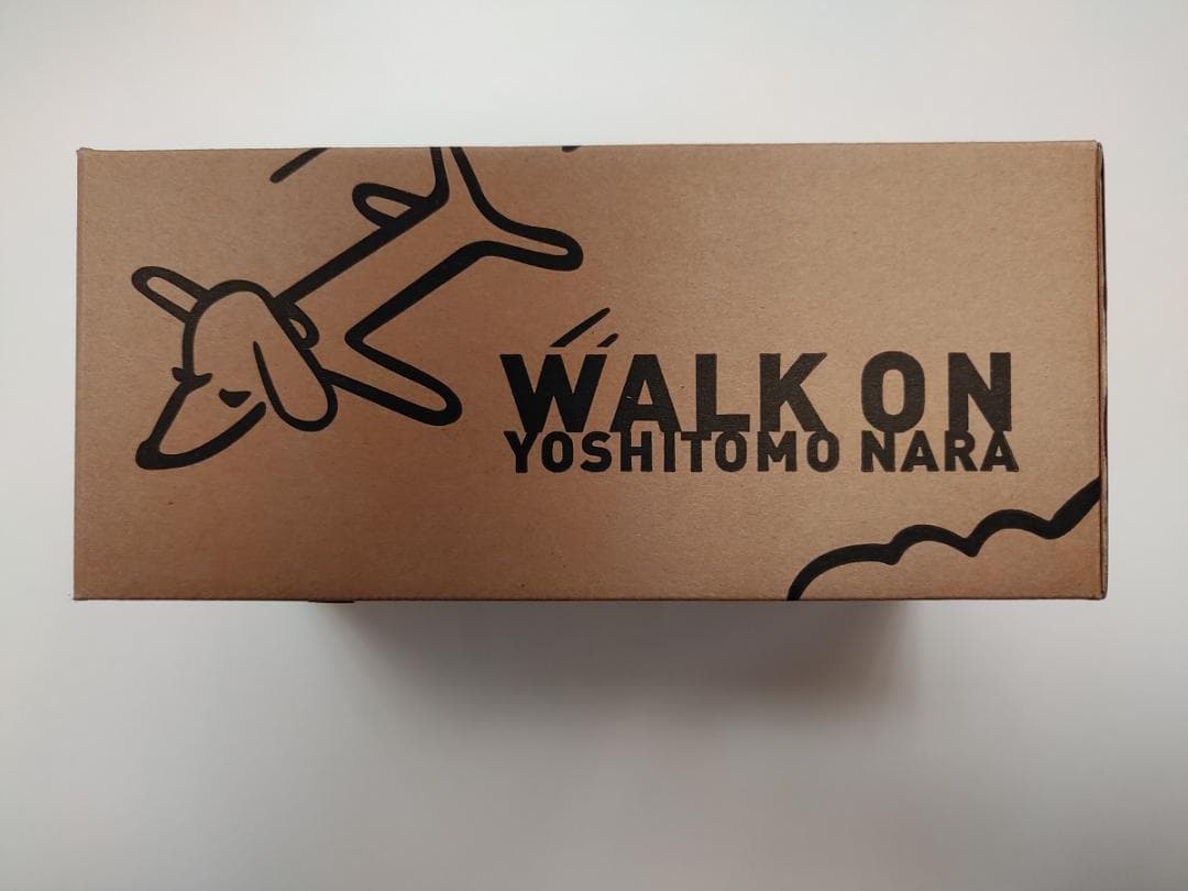 【美品】奈良美智 フリップ時計 WALK ON QT-30 ブルー