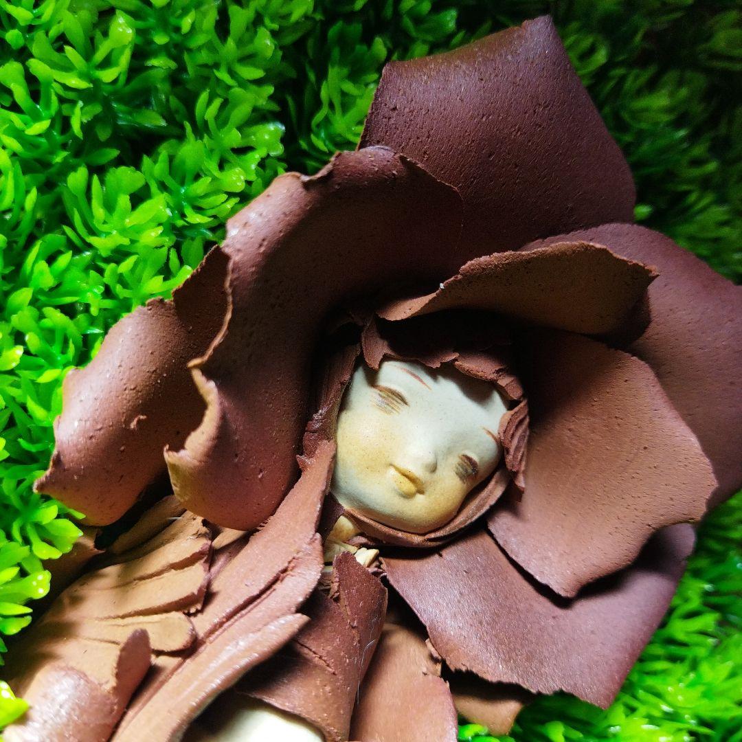 【陶器人形】創作人形作家　竹内祥子様の作品　森の精