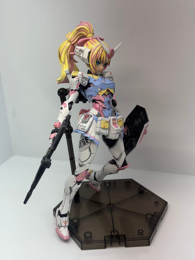 螢*典様 ガンダムRX78-2美少女プラモデルミキシング品