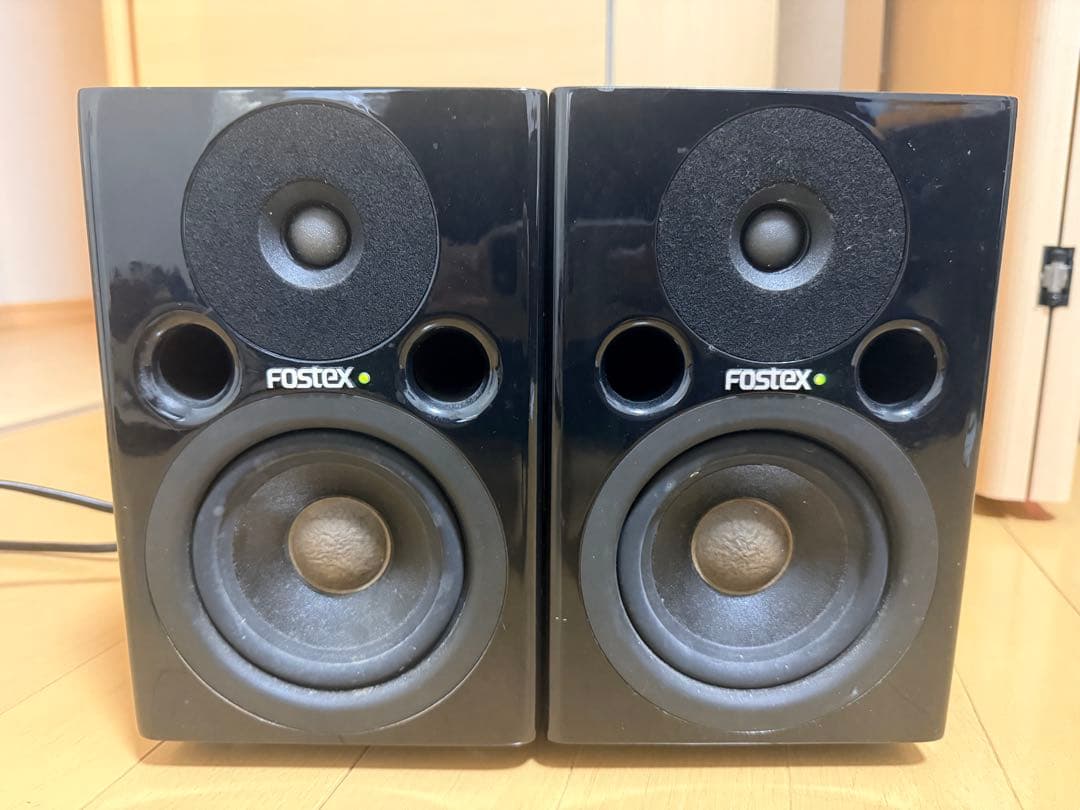 FOSTEX PM0.4 モニタースピーカー ブラック 2台セット＋おまけ