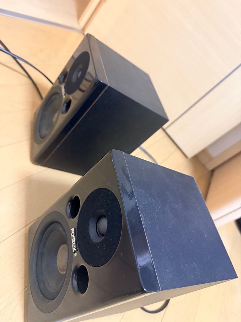 FOSTEX PM0.4 モニタースピーカー ブラック 2台セット＋おまけ