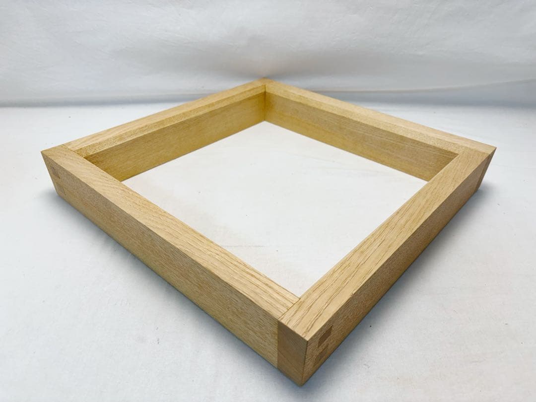 茶道具 銅製 浅型 炉壇 炉縁 2点セット 茶道 囲炉裏 煎茶道具 置炉 紙箱