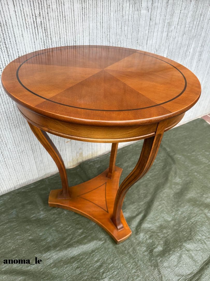 【サイドテーブル】木製　イタリア　オケージョナル　飾り台　花台　インテリア◎