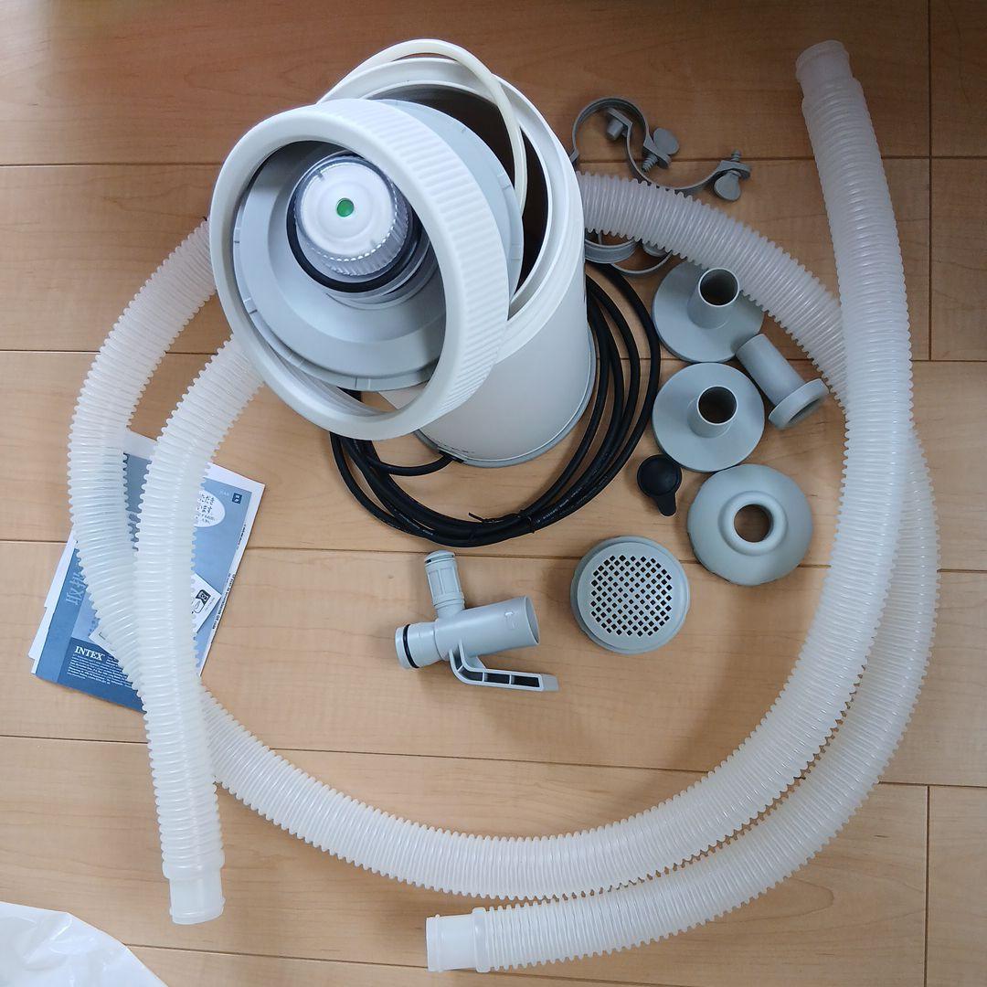 美品　インテックス　フィルターポンプ