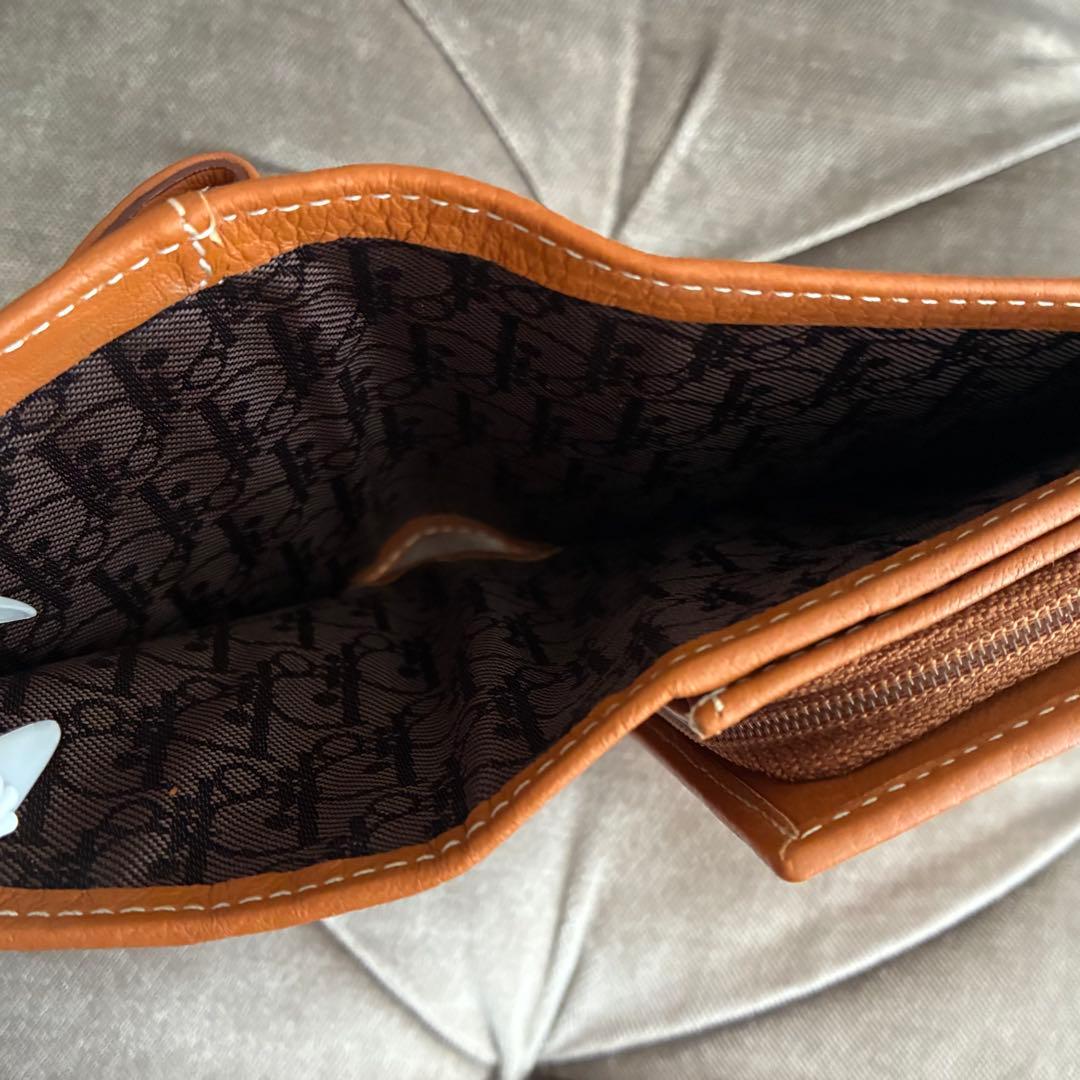 ✨美品✨Dior Vintage... saddle wallet /•᷅•᷄\Ⳋ