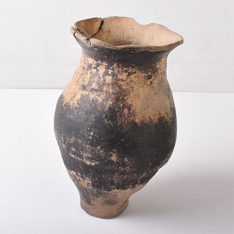 タイ古陶磁　バンチェン土器　アンダーソン土器　壷　時代合わせ箱　V　R8347