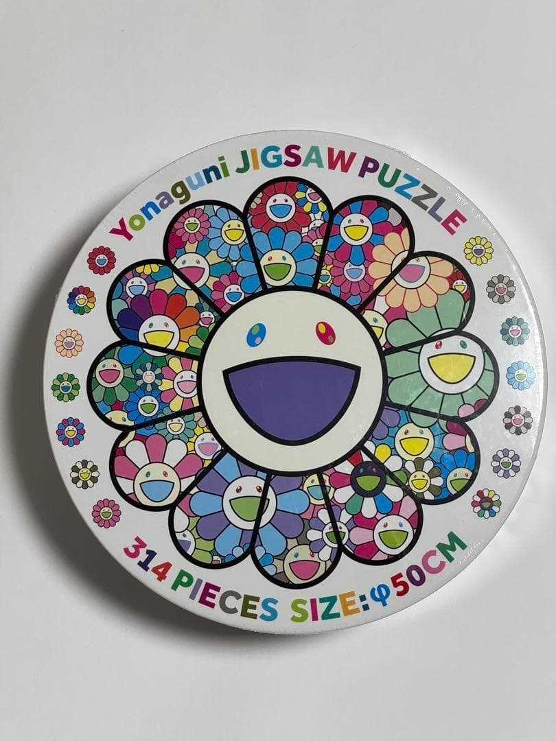 新品未開封　村上隆　フラワー型　ジグソーパズル　カイカイキキ